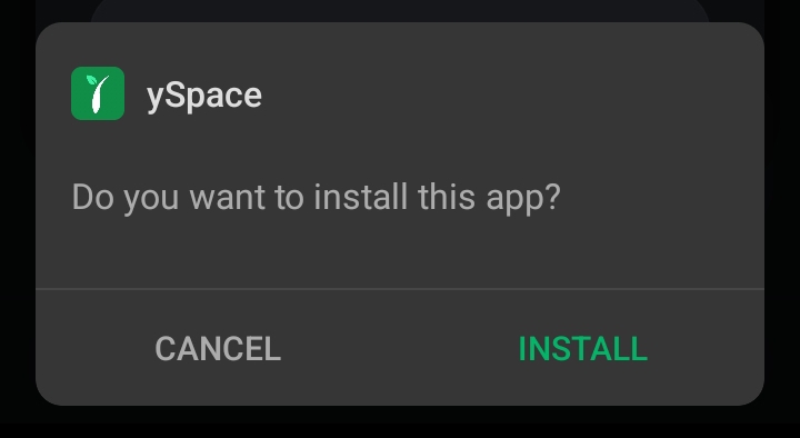 Do you want to install this app?